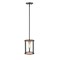 Z-Lite Kirkland 1 Light Mini Pendant, Rustic Mahogany 472MPR-RM - alternate 3